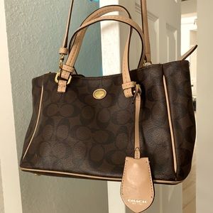 Authentic Vintage Coach Shoulder Bag/Handbag